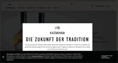 Desktop Screenshot of cluesener.de
